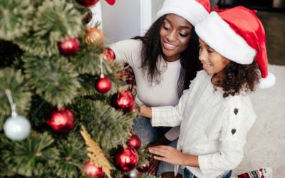 Christmas with children of separated parents and blended families