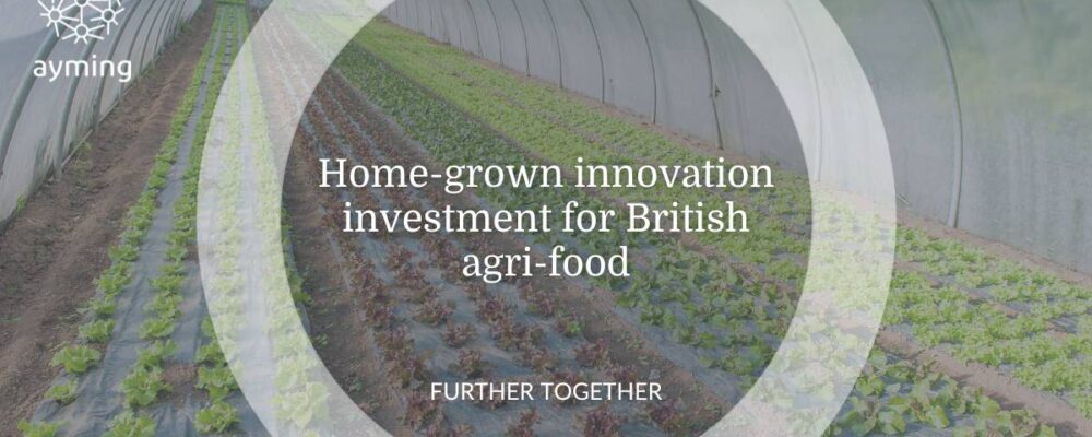 Home-grown innovation investment for UK agri-food