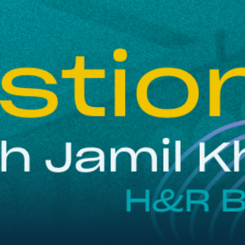 Three Questions with… Jamil Khan, H&R Block