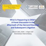 Read more about the article SPEAKING ENGAGEMENT: Tracee Davis and Grayson Moronta will Speak on Coalition of Women’s Initiatives in Law Panel on the State of DE&I in Law Firms and Companies