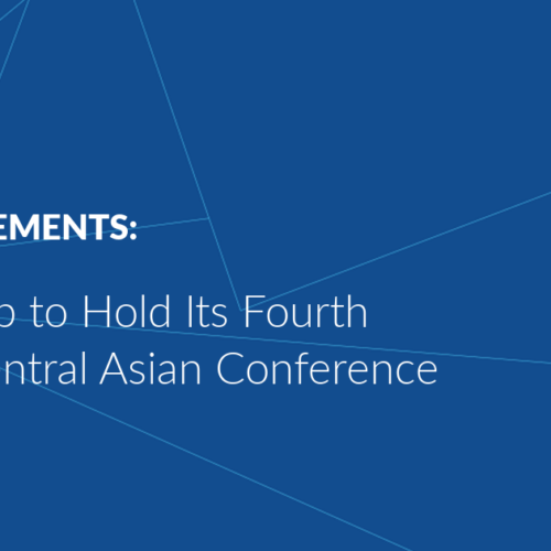 Valdai Club to Hold Its Fourth Annual Central Asian Conference