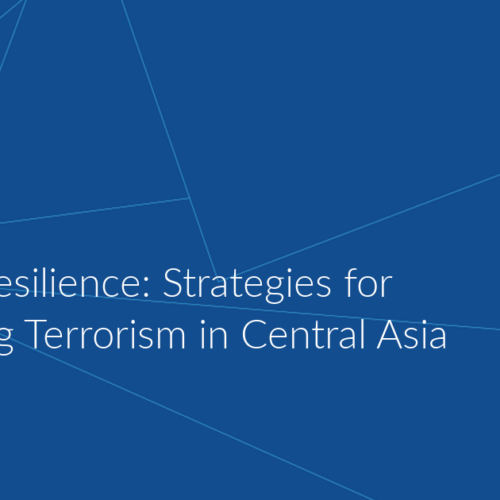 Building Resilience: Strategies for Countering Terrorism in Central Asia