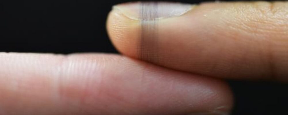 Imperceptible sensors made from ‘electronic spider silk’ can be printed directly on human skin