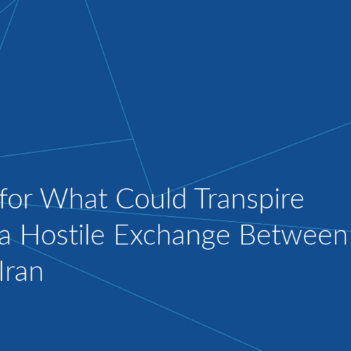 Scenarios for What Could Transpire Following a Hostile Exchange Between Israel and Iran