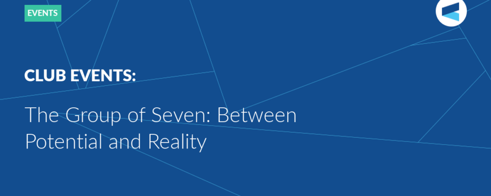 The Group of Seven: Between Potential and Reality