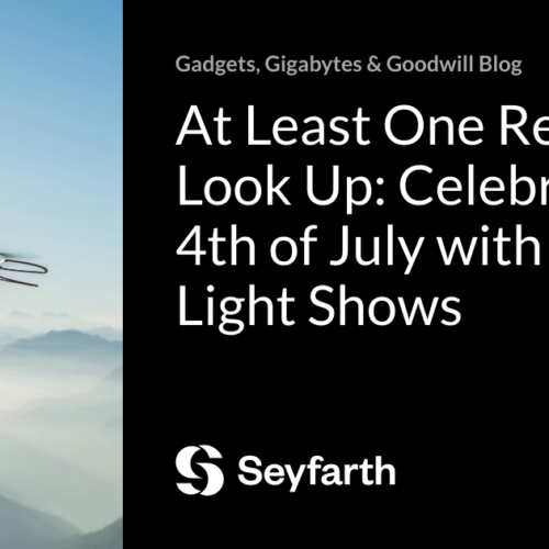 At Least One Reason to Look Up: Celebrating 4th of July with Drone Light Shows