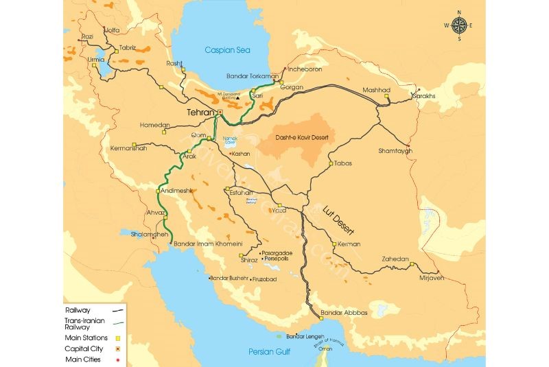 You are currently viewing The Rasht-Caspian Railway and the Cycle of ‘Combined Transport’ in the International North–South Transport Corridor