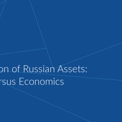 Confiscation of Russian Assets: Politics Versus Economics