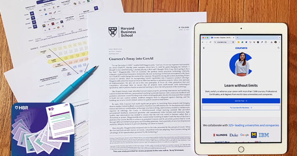 Read more about the article How EdTech Firm Coursera Is Incorporating GenAI into Its Products and Services