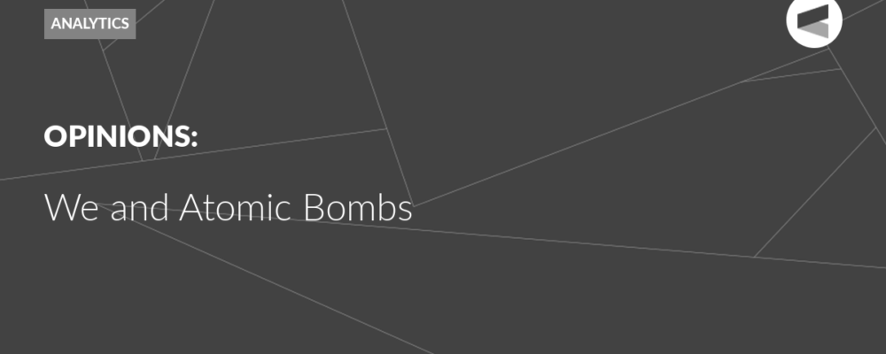 We and Atomic Bombs