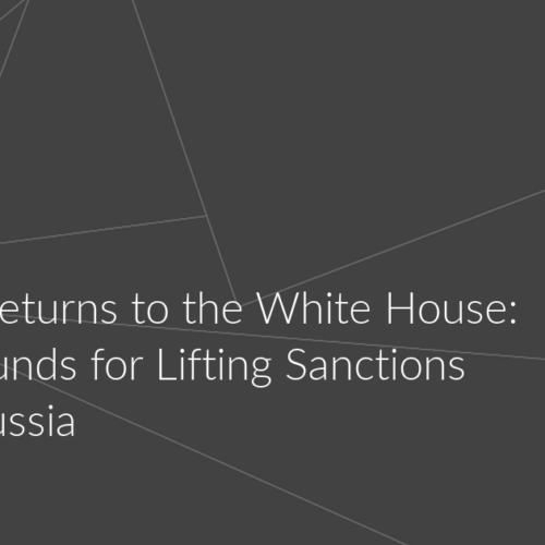 If Trump Returns to the White House: Legal Grounds for Lifting Sanctions Against Russia