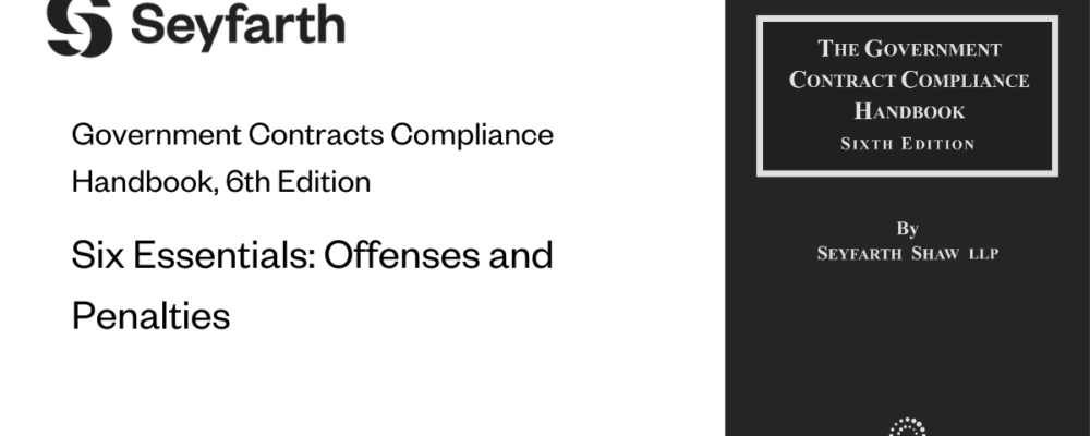 Top Six Q&As for Government Contractors on Procurement Fraud and Compliance Risks