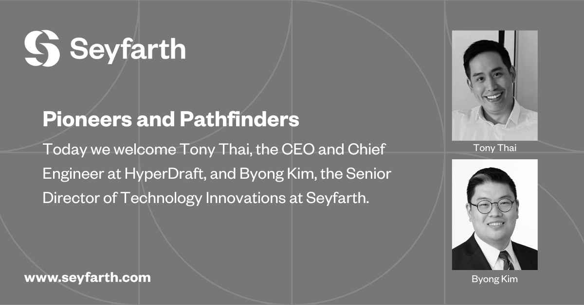 You are currently viewing Pioneers and Pathfinders: Tony Thai and Byong Kim