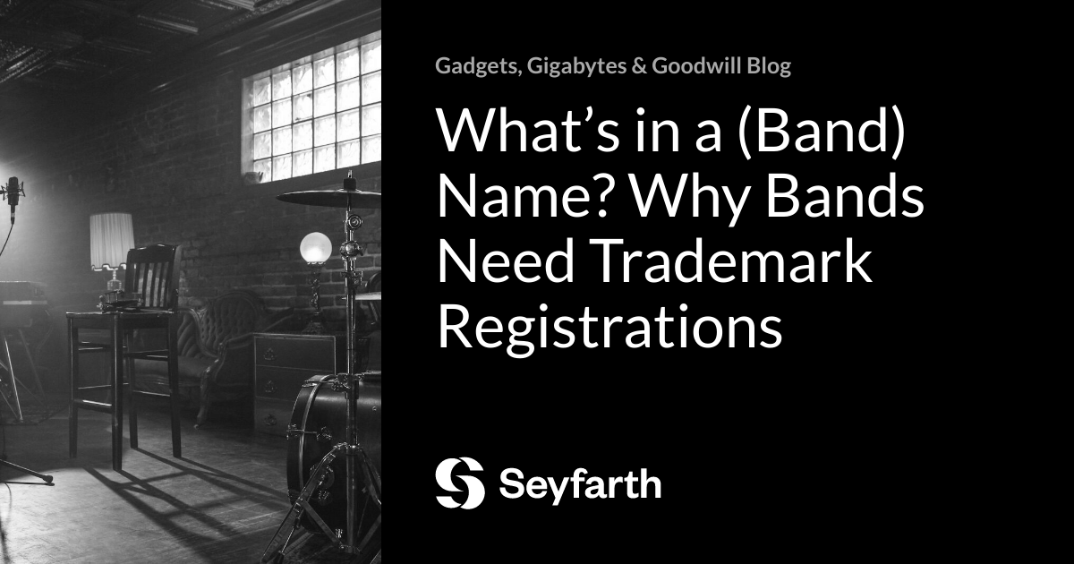 Read more about the article What’s in a (Band) Name? Why Bands Need Trademark Registrations